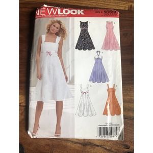 🧵New Look 6589 Sewing Pattern Misses Dresses 5 Styles Sizes 8-10-12-14-16-1